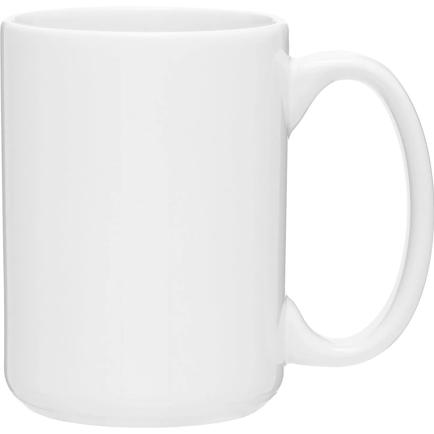 15 oz Grande Ceramic Mug (White) view 2