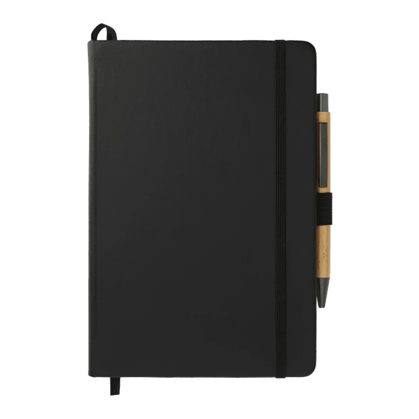5.5'' x 8.5'' Cactus Leather Bound Journal Set view 2