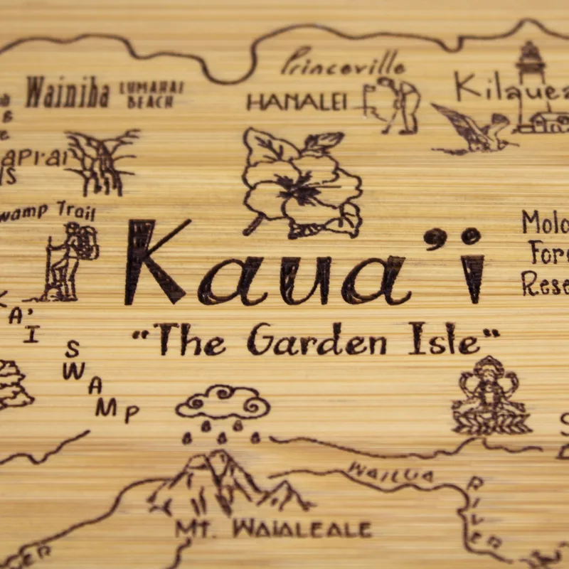 A Slice of Life Kauai Serving & Cutting Board