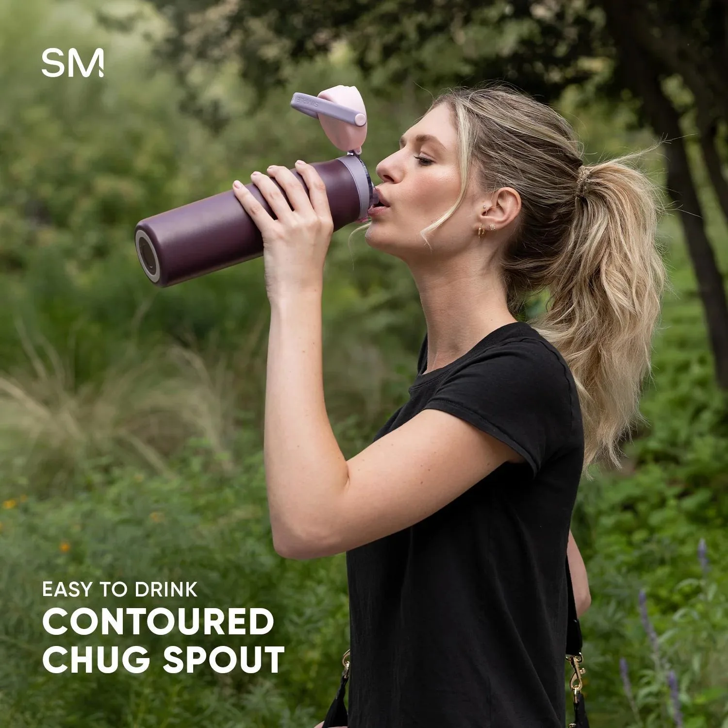 24 oz Simple Modern® Double-Walled Insulated Mesa Sport with Covered Chug Water Bottle view 6