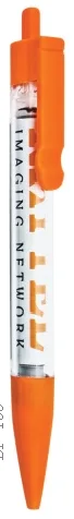 Banner Pen W/Plastic Colored Tip