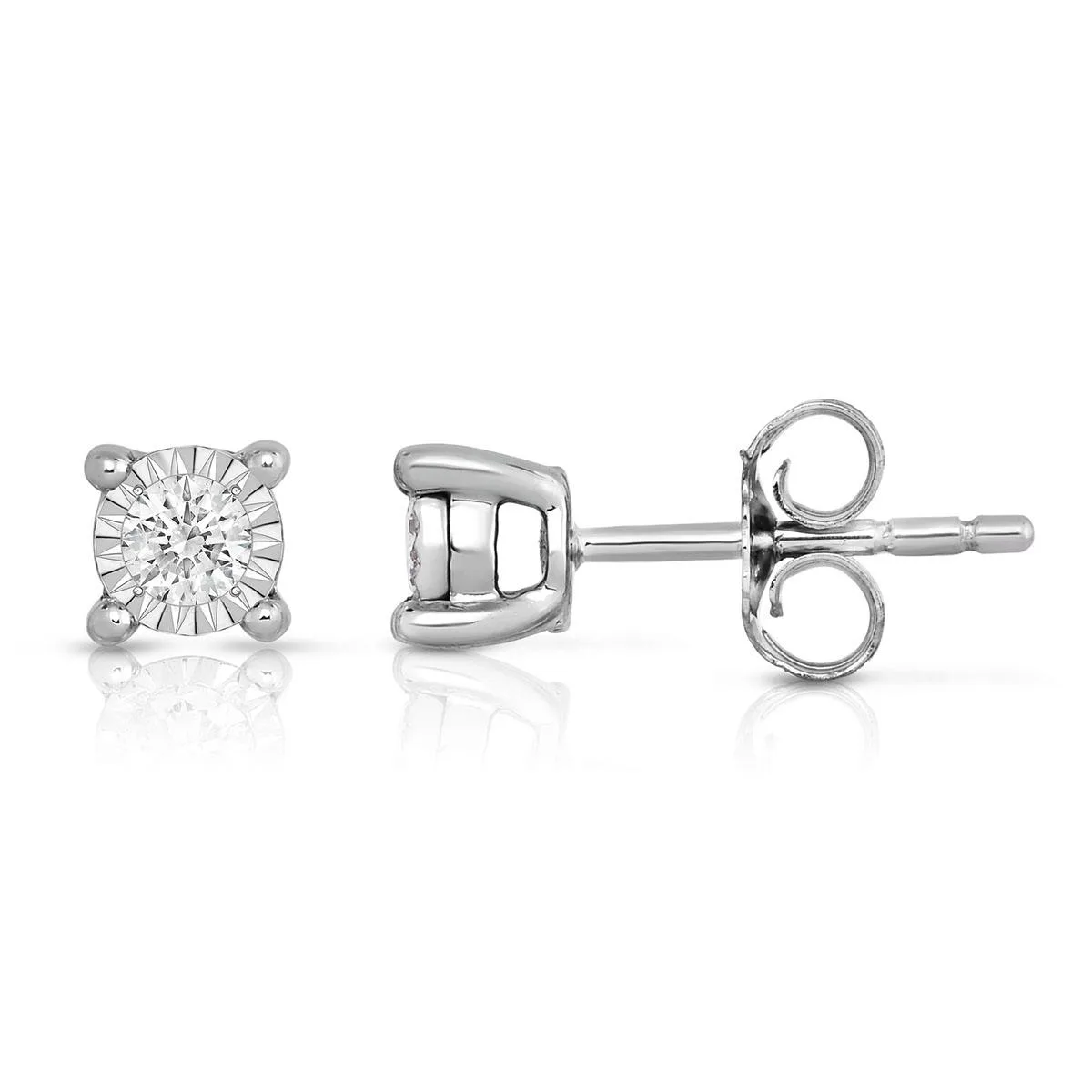 Jilco Inc Diamond Solitaire Earrings - .20twt