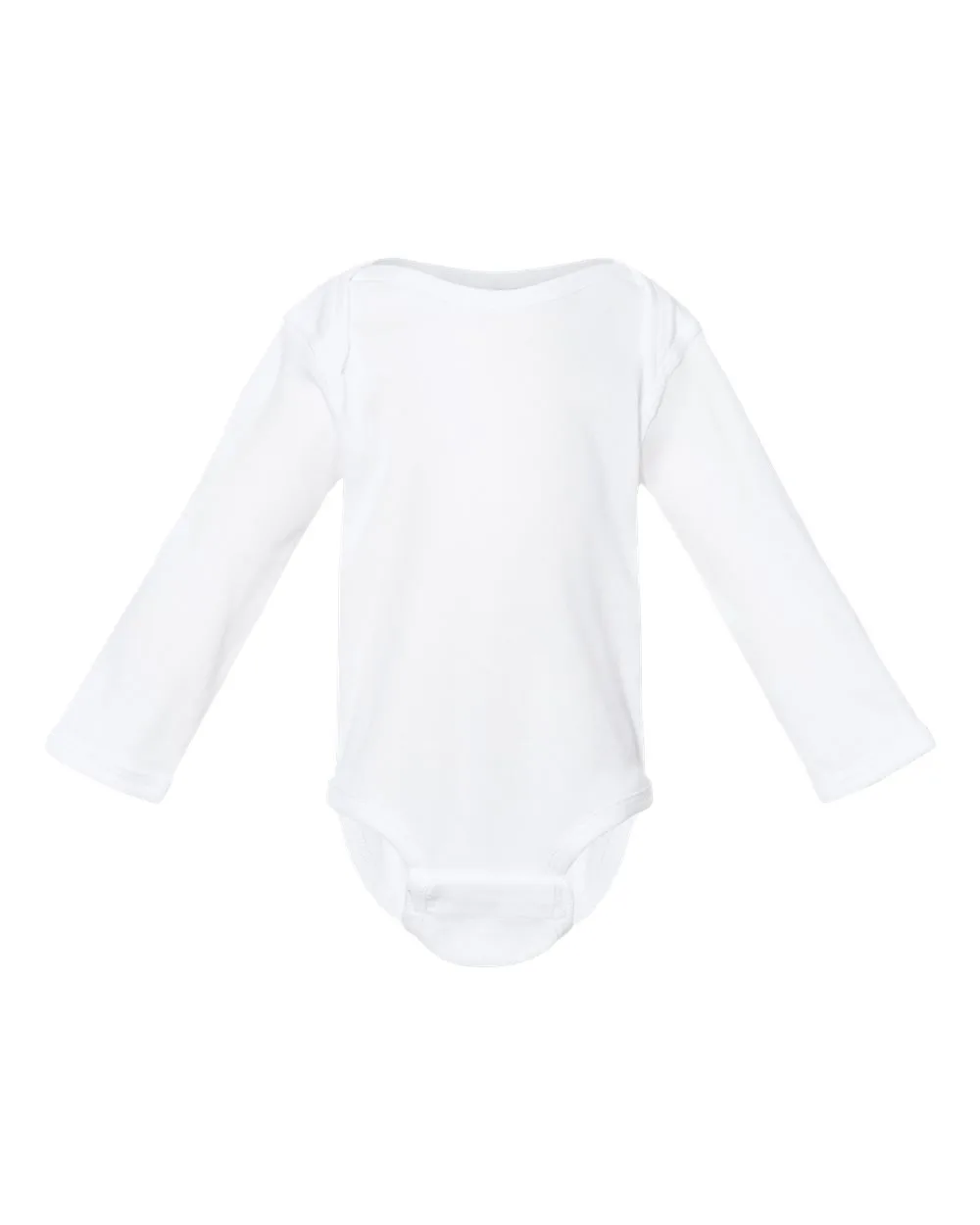 Rabbit Skins Infant Long Sleeve Baby Rib Bodysuit