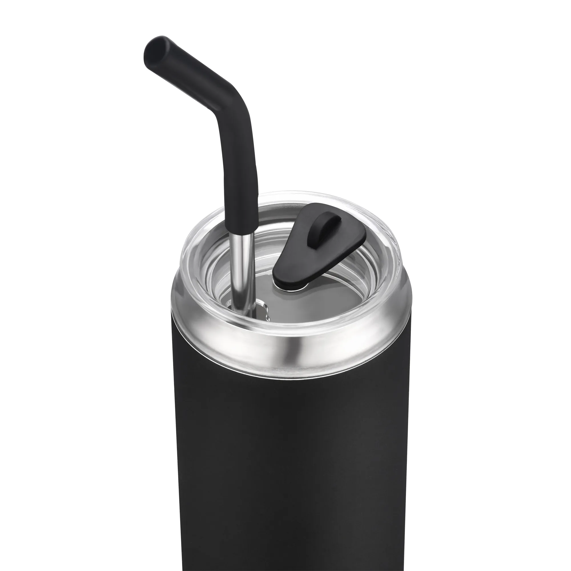 20 oz. Vacuum Tumbler with Straw view 4