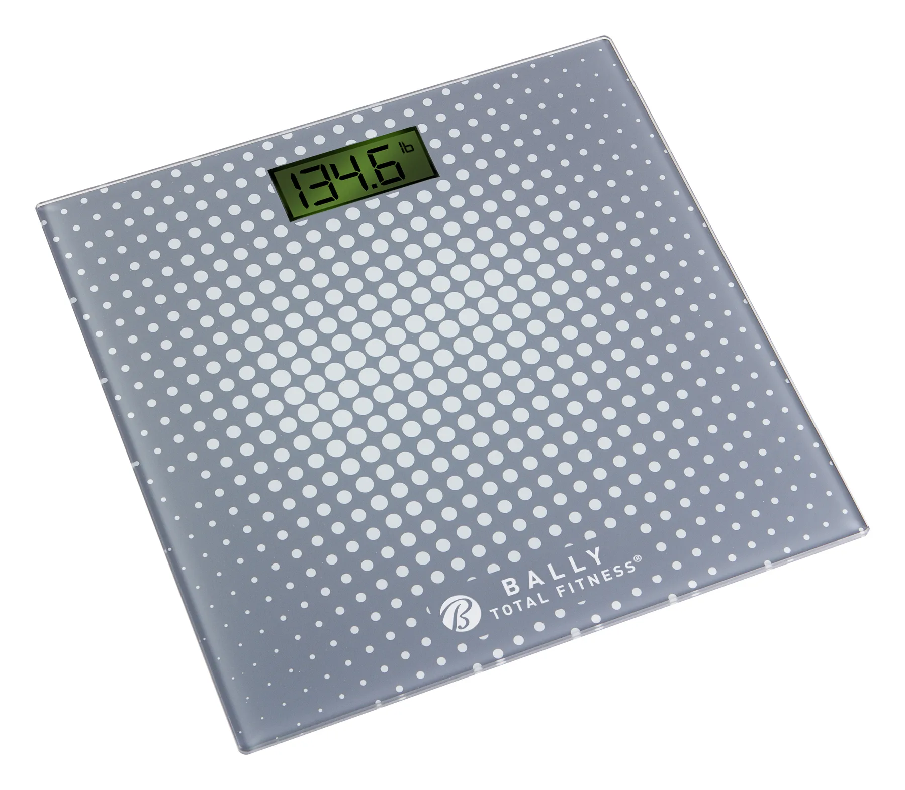 Health, Beauty & Fitness Bally's Digital Bathroom Scale w/2.6" Lcd - Gray