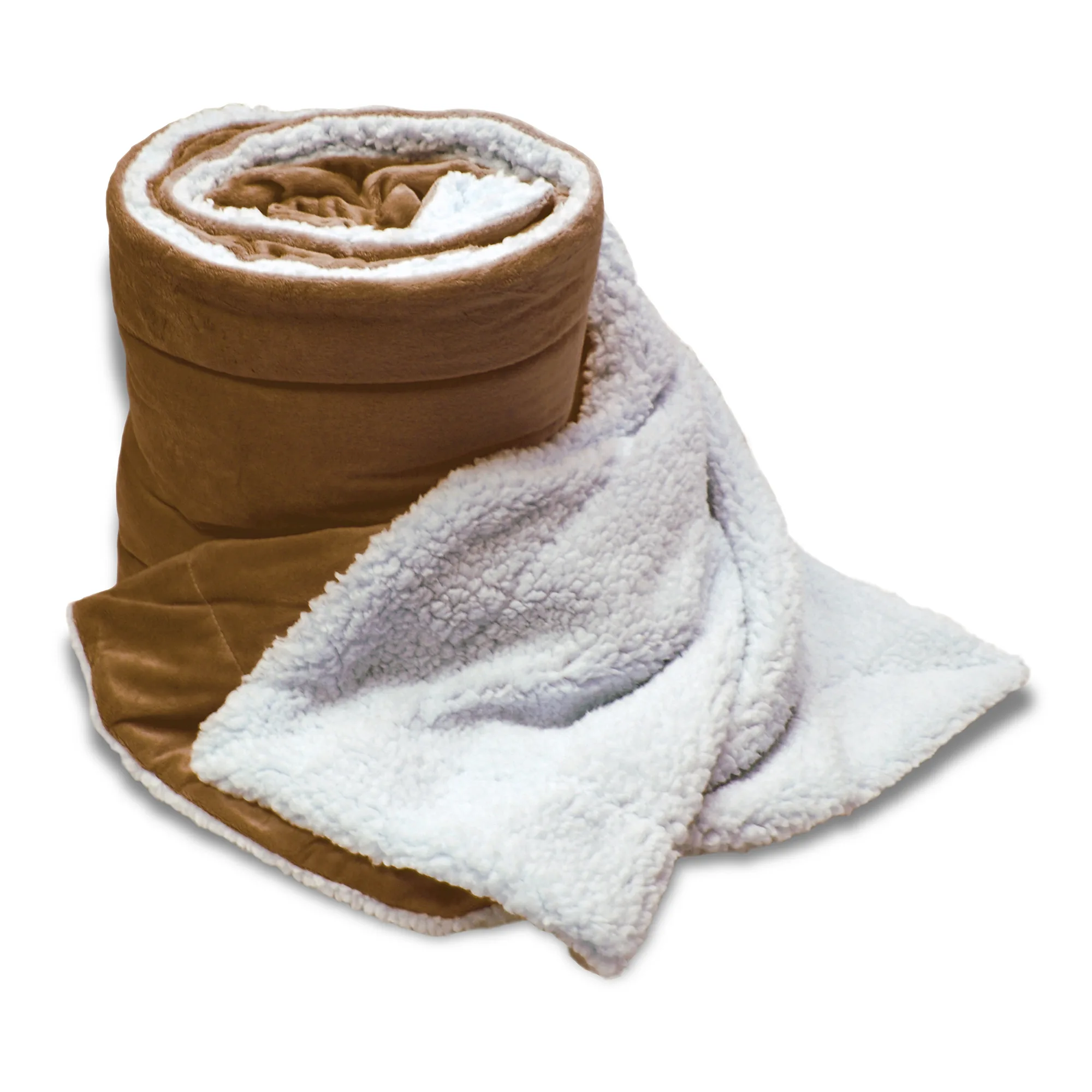 Oversized Micro Soft Touch Sherpa Blanket view 3