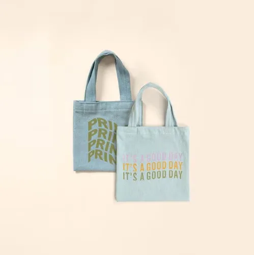 Teeny Tiny Tote - Denim view 2