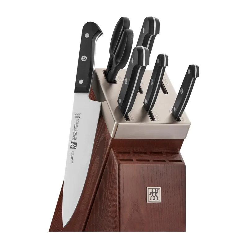 Zwilling Gourmet 7Pc Self Sharpening Knife Block Set
