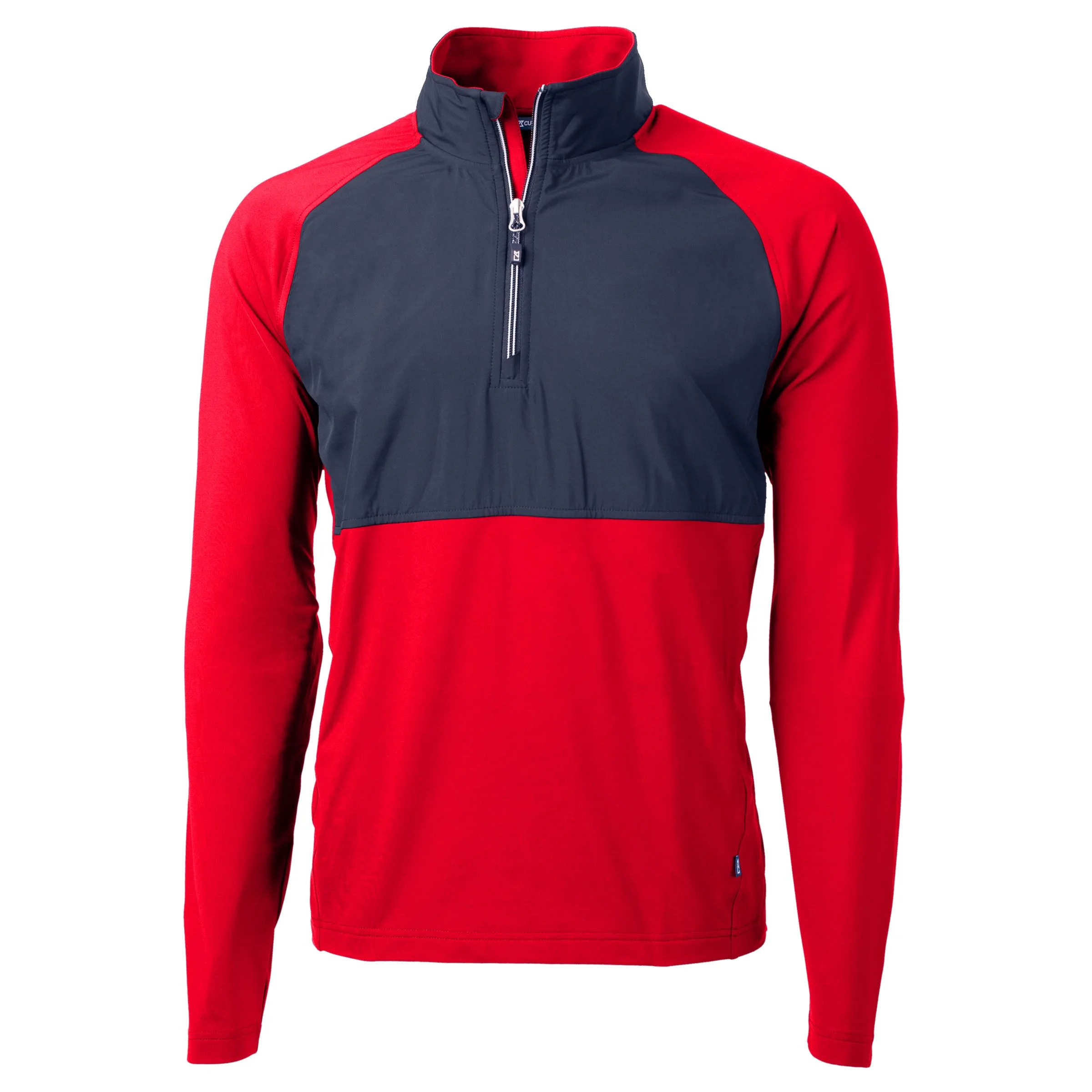 Cutter & Buck Adapt Eco Knit Hybrid Recycled Mens Quarter Zip view 7