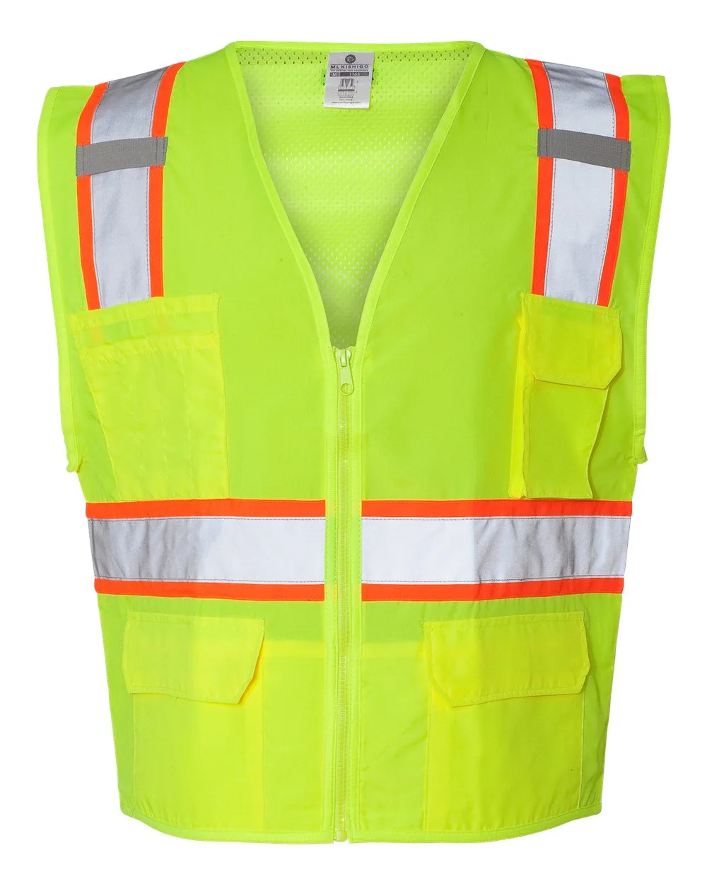 Kishigo® Ultra-Cool™ Solid Front Vest w/Mesh Back view 4