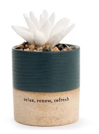 Demdaco (AMC) Succulent Oil Diffuser -Relax