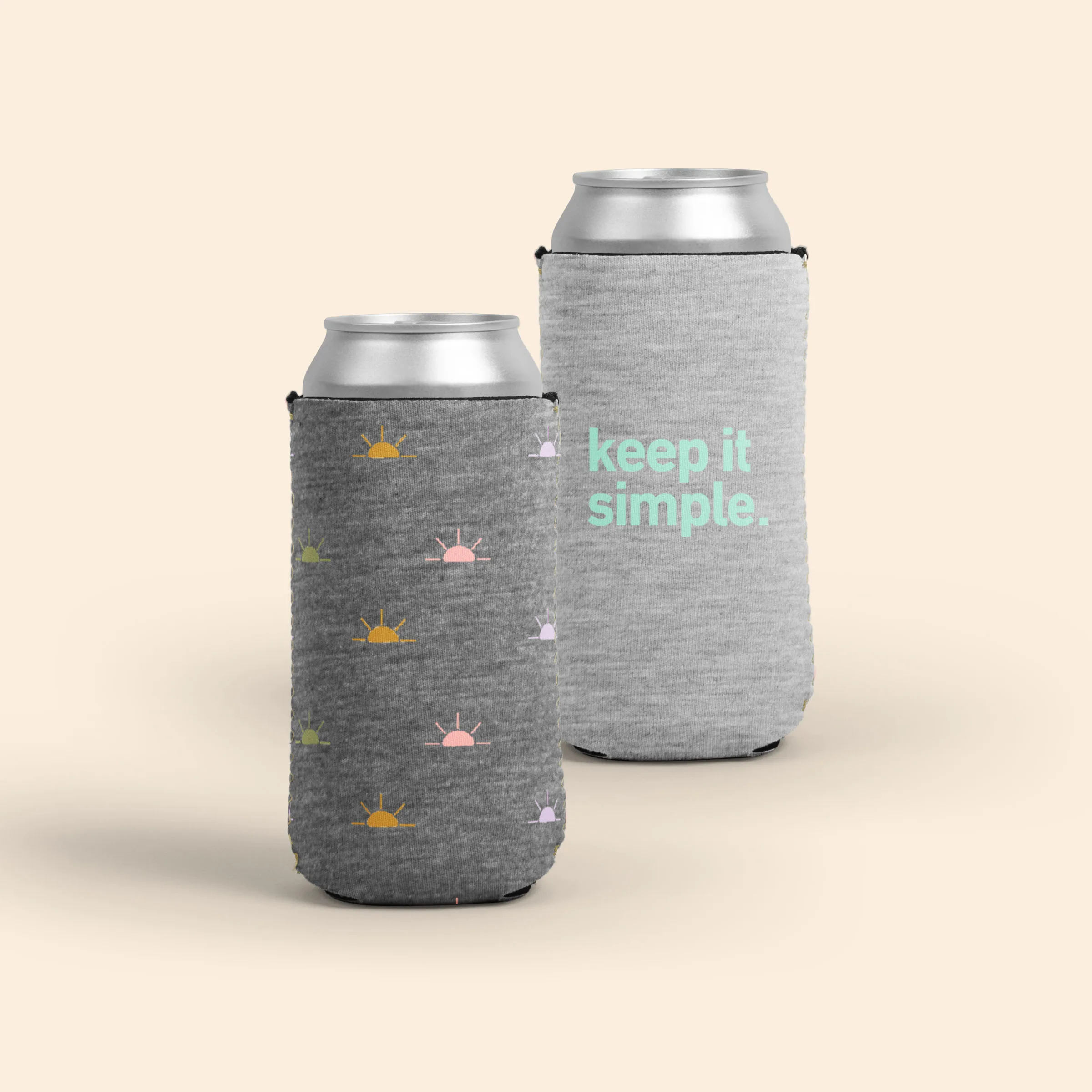 16 Oz. Heathered Neoprene Energy Drink Kolder Kaddy™ Beverage Insulator