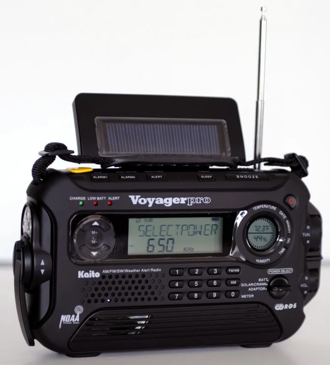 Kaito KA600 Emergency Radio with AC Adapter Included