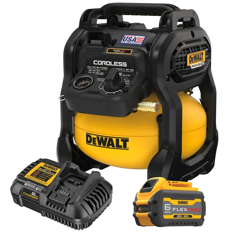 DeWalt 20V Max 2-1/2 Gallon Brushless Cordless Air Compressor Kit