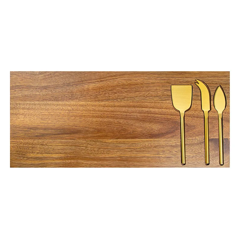 Wright 4-Piece Acacia Wood Serving Set view 2