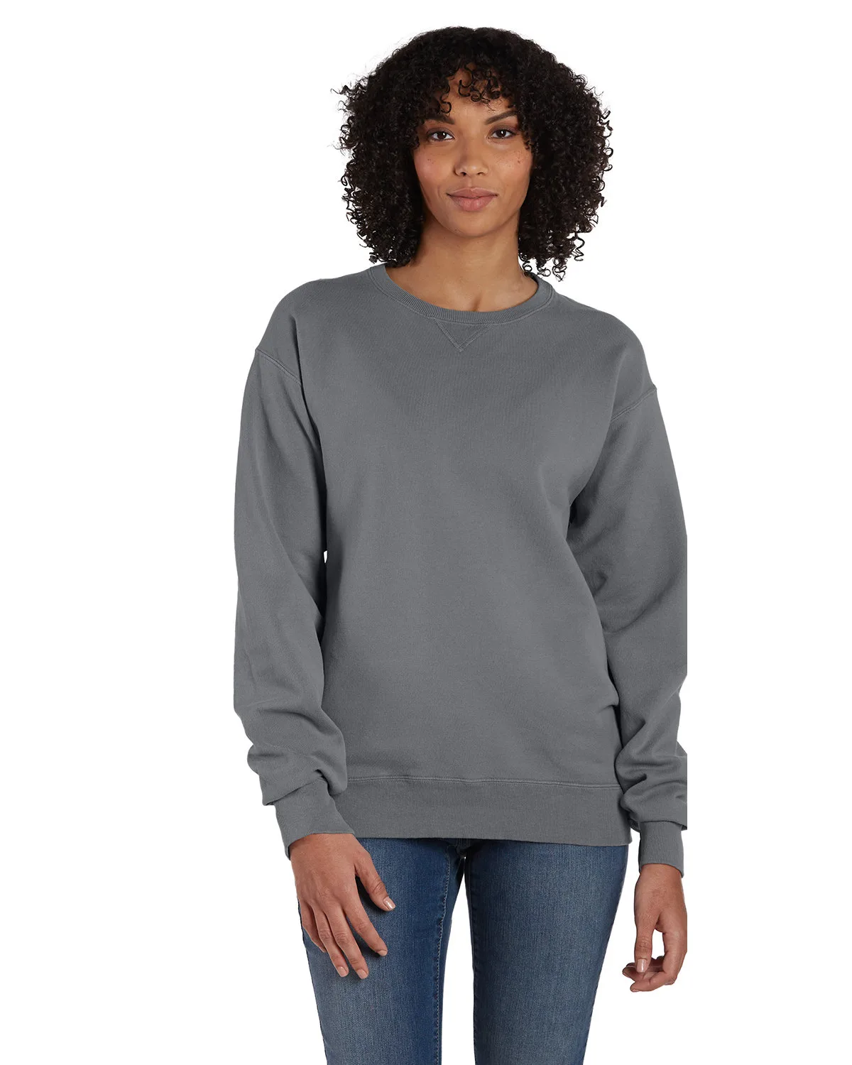 COMFORT WASH Unisex Crew Sweatshirt view 6