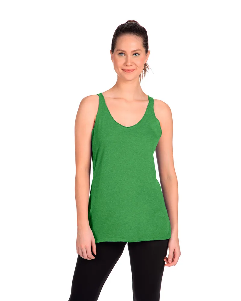 NEXT LEVEL APPAREL Ladies' Triblend Racerback Tank view 3