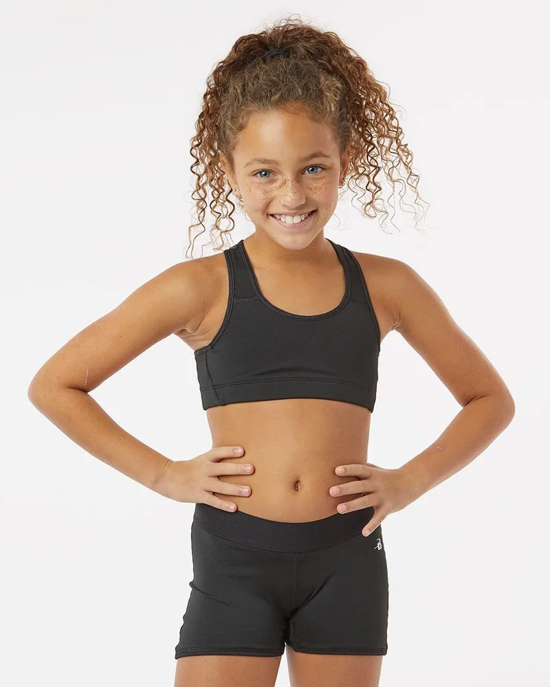 Badger Girls' Pro-Compression Shorts