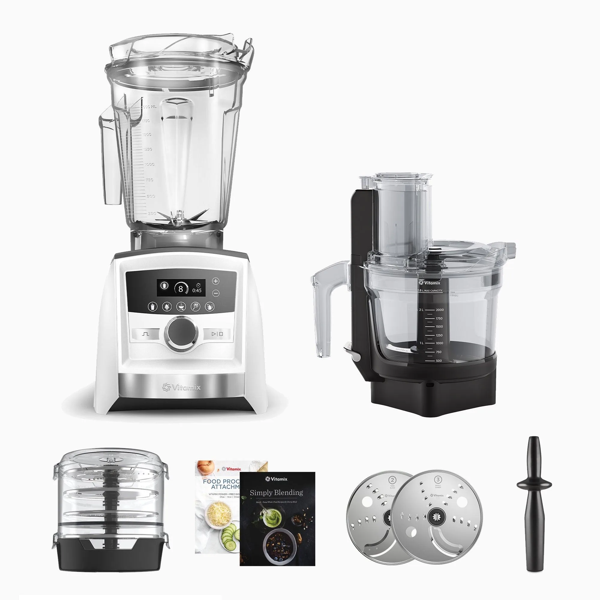 Vitamix (PSA) Ascent Series A3500 Gourmet SmartPrep White Kitchen System
