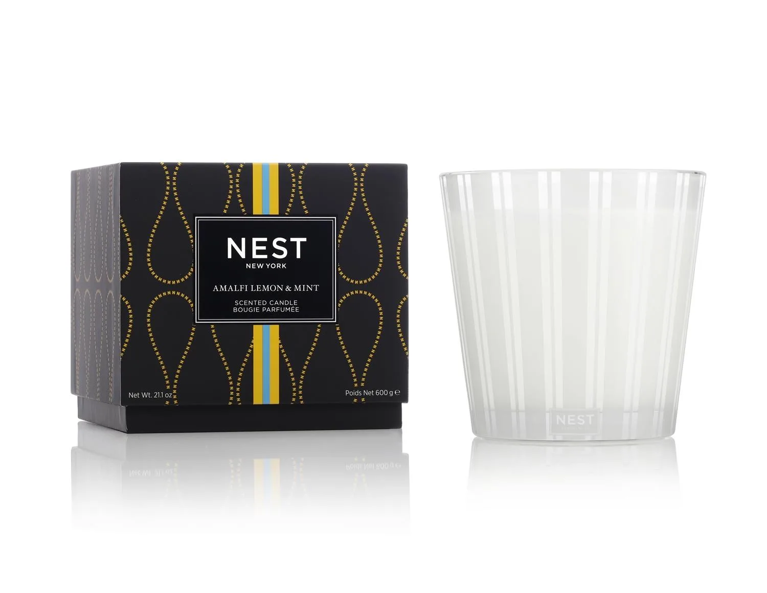 NEST Fragrances Amalfi Lemon & Mint 3 Wick Candle