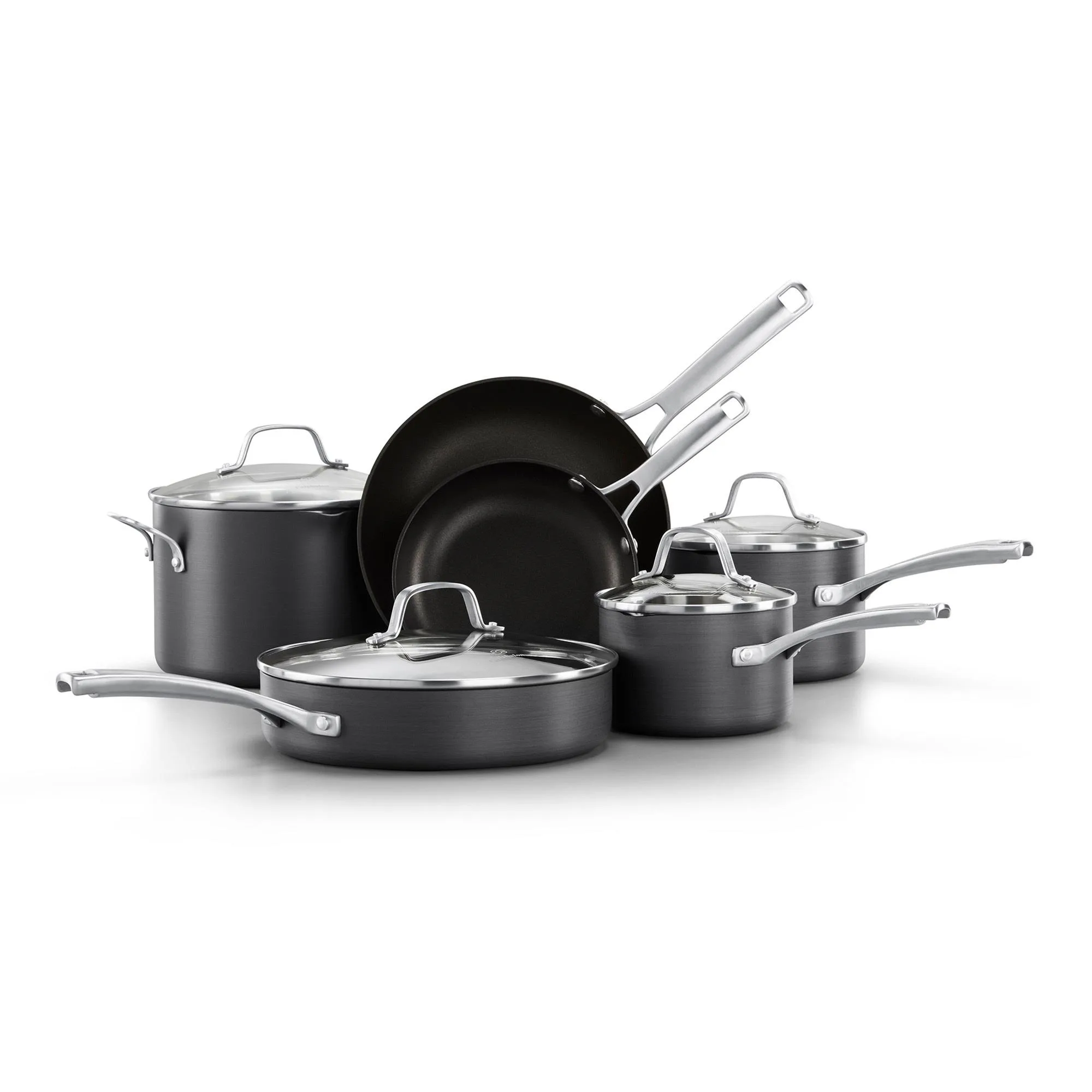 Calphalon Classic 10 Piece Hard-Anodized Nonstick Cookware Set