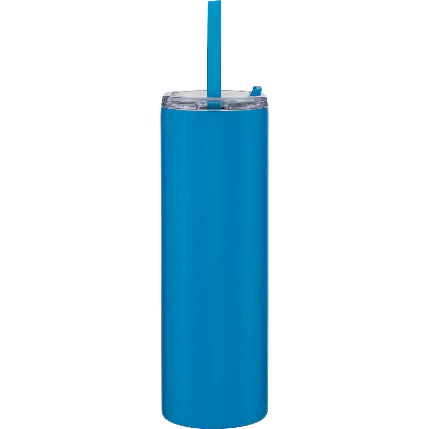 16 oz Lane Travel Tumbler (Matte Cerulean) view 2