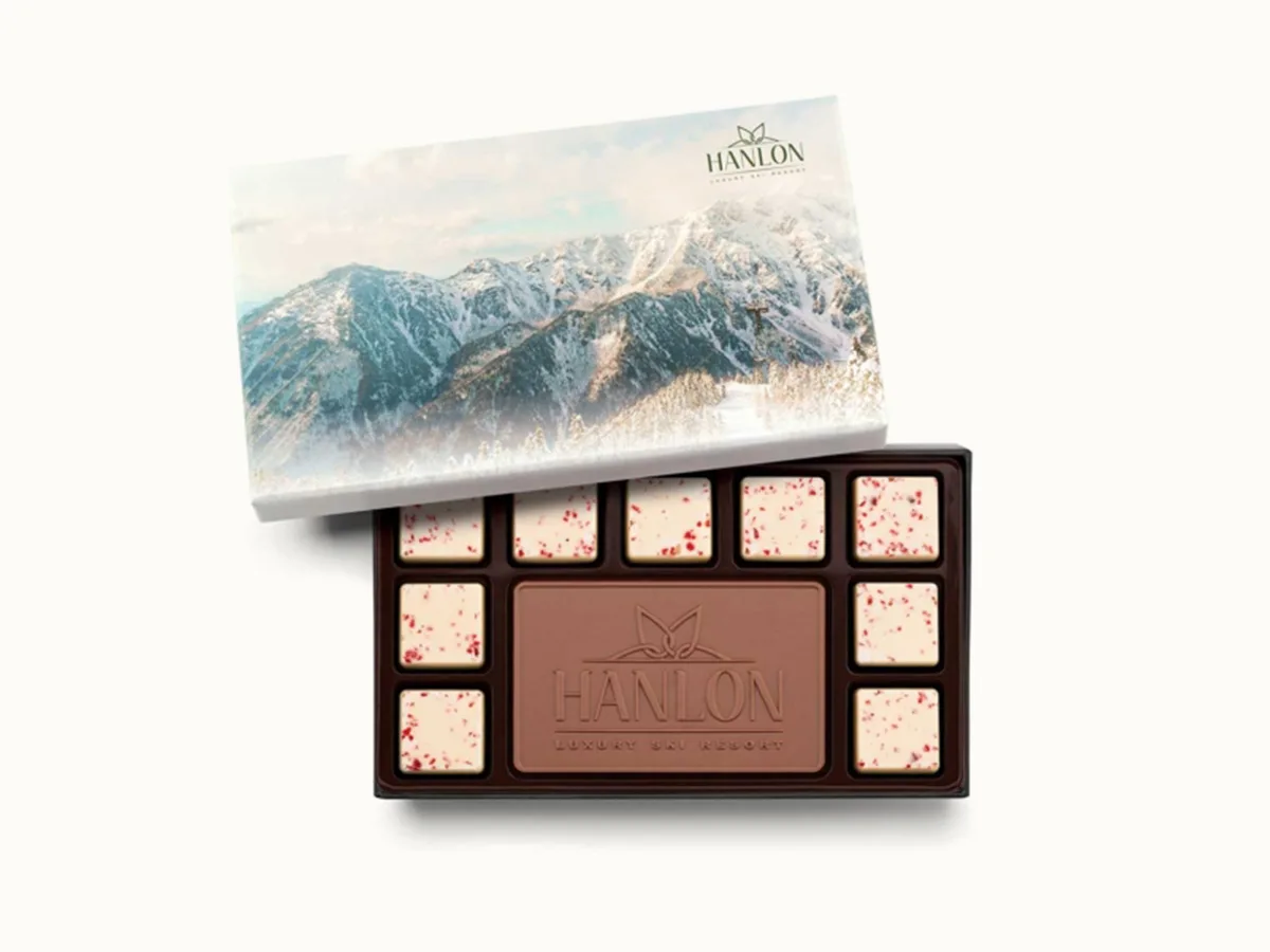 10-Piece Peppermint Bark Ensemble Gift Set with Classic Custom Packaging view 2