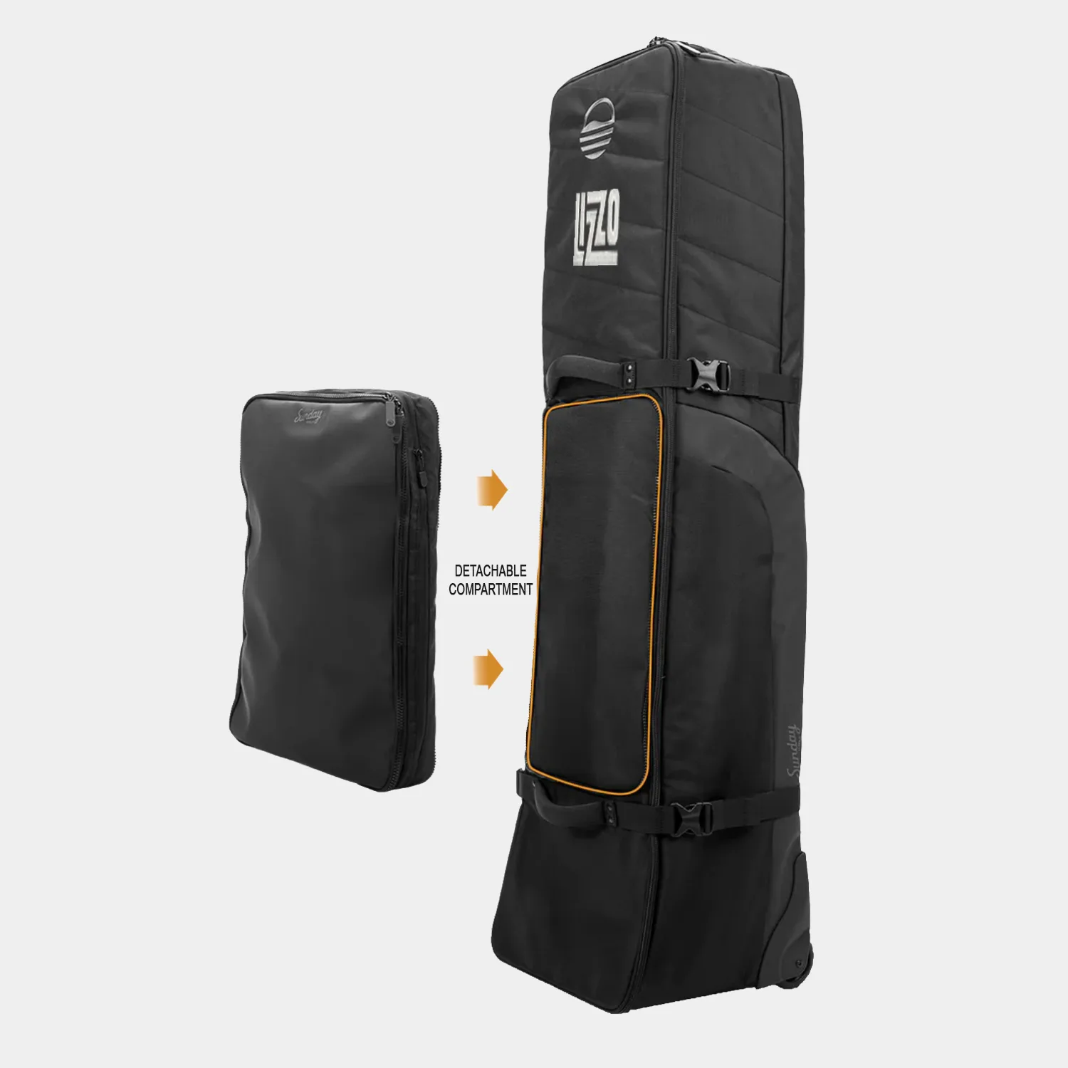 Sunday Golf® Coaster Travel Bag with Five Reinforced Handles