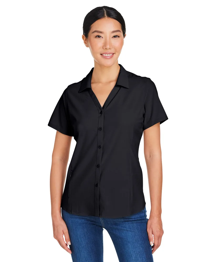 CORE365™ Ladies' Ultra UVP® Marina Short Sleeve Shirt