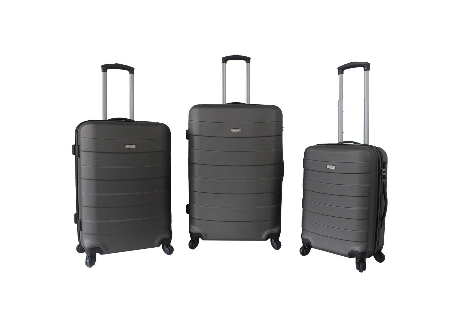 Triple Play Triple Play 3Pc Hardside Spinner Luggage Set