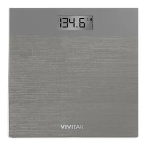 Vivitar® Charcoal Digital Glitter Bathroom Scale