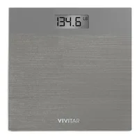Vivitar® Charcoal Digital Glitter Bathroom Scale
