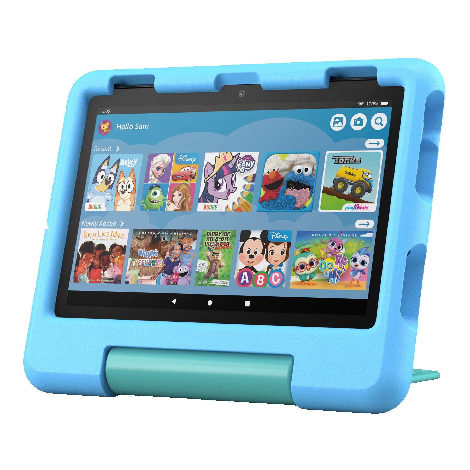 Amazon Fire HD 8 Kids 64GB Tablet (12th Generation) - Blue