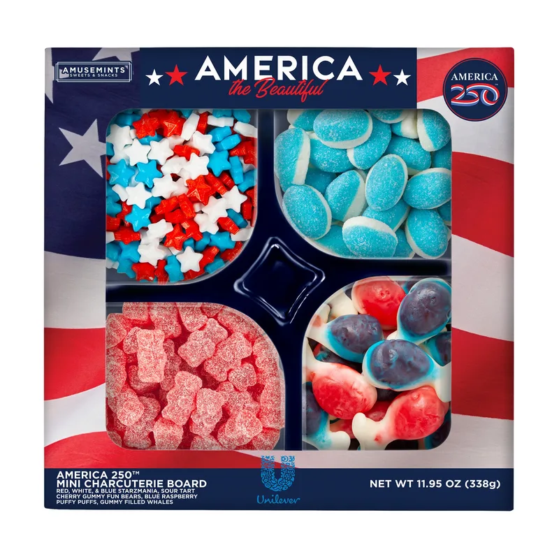 America 250- Mini Charcuterie Tray