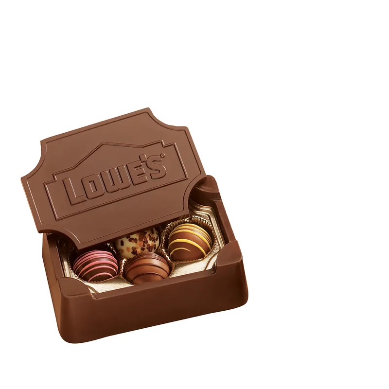 Large Chocolate Box With Truffles