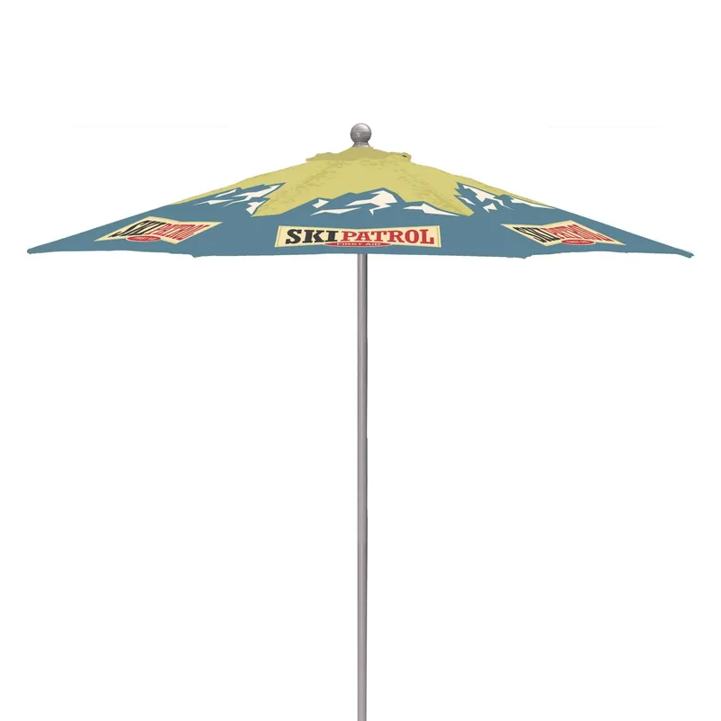 9' Deluxe Market Umbrella Single-Sided Dye Sub Kit