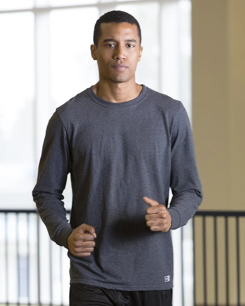 Russell Athletic® Essential 60/40 Performance Long Sleeve T-Shirt view 7
