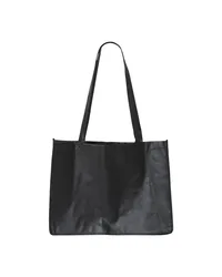 Liberty Bags Non-Woven Deluxe Junior Tote Bag — Black