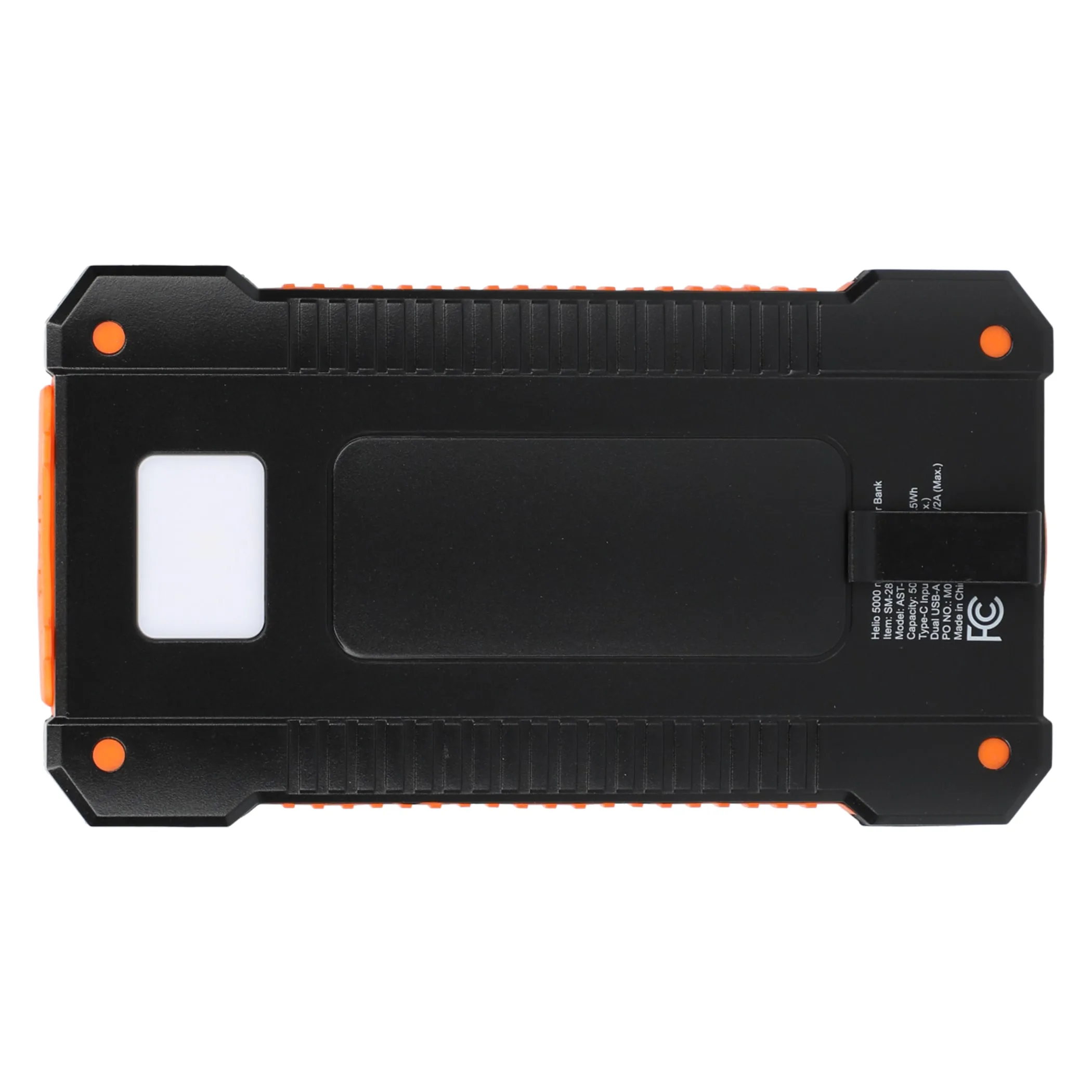 Helio 5000 mAh Solar Power Bank view 2