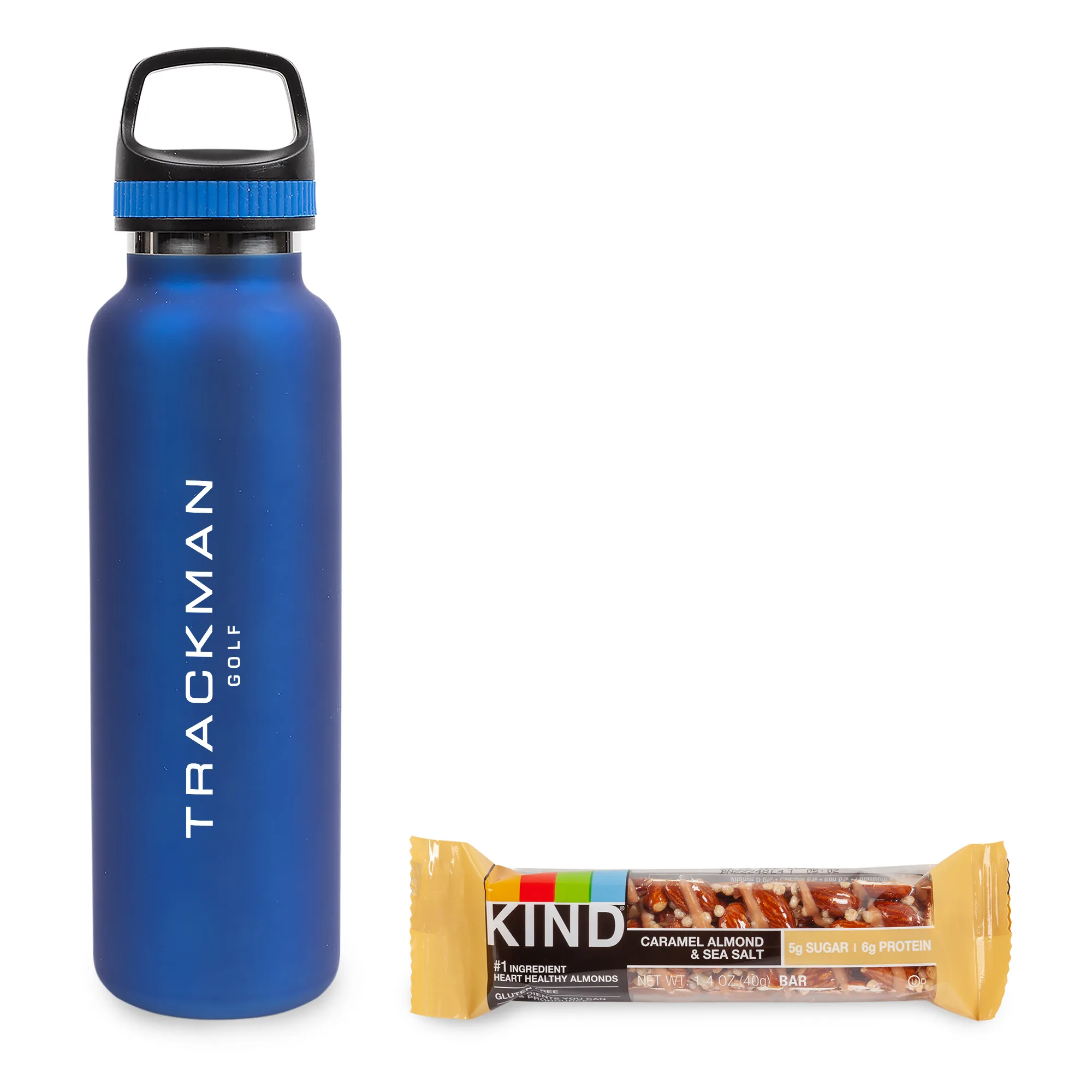 On the Go Sip n' Snack w/20 Oz. Stainless Steel Insulated Vacuum Bottle view 2