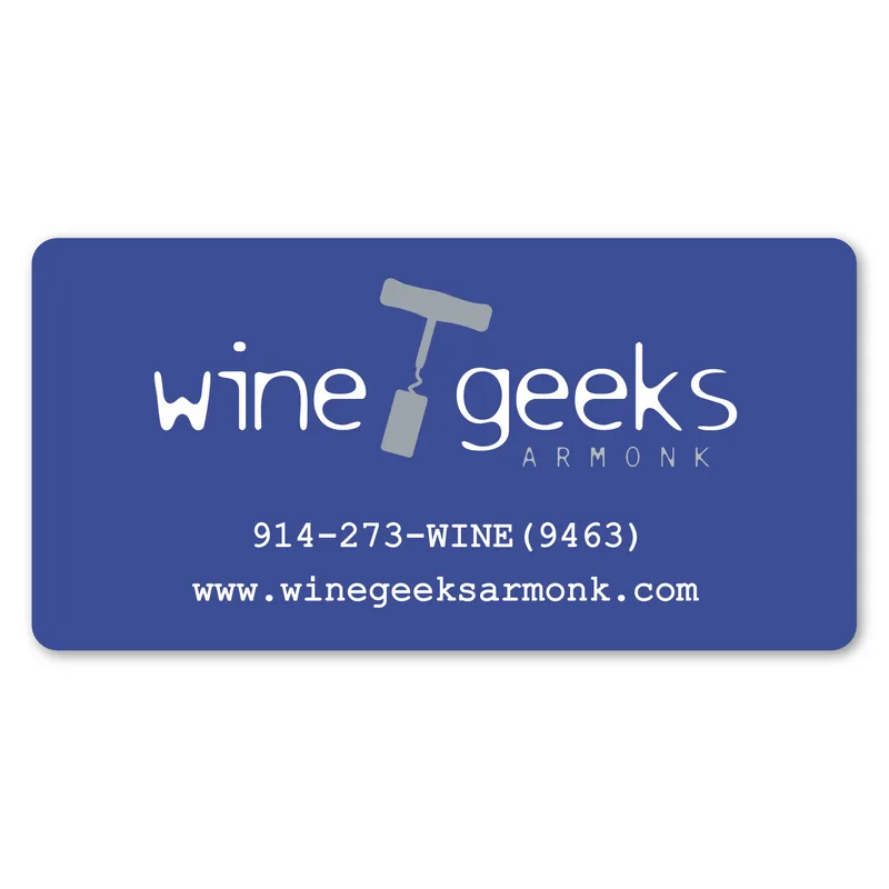 2 X 4" Rectangle Removable Label