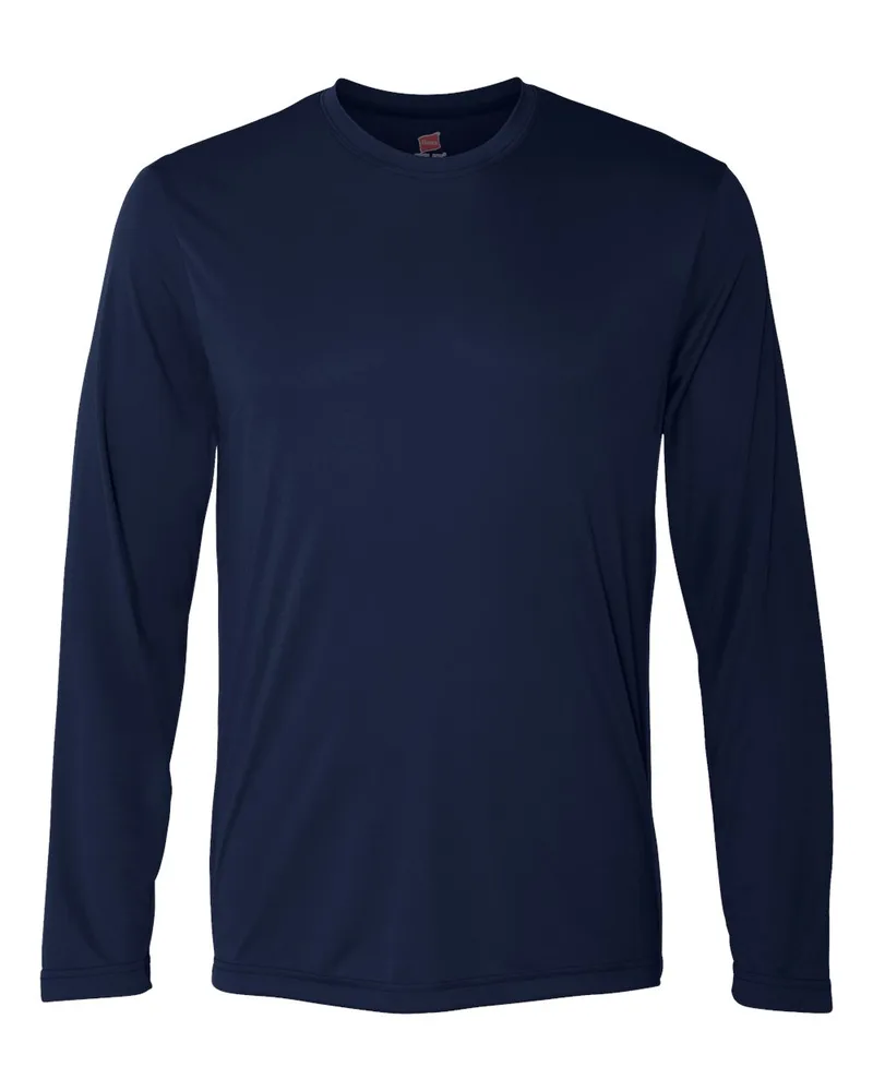 Hanes® Unisex Cool DRI® Long Sleeve Performance T-Shirt view 4