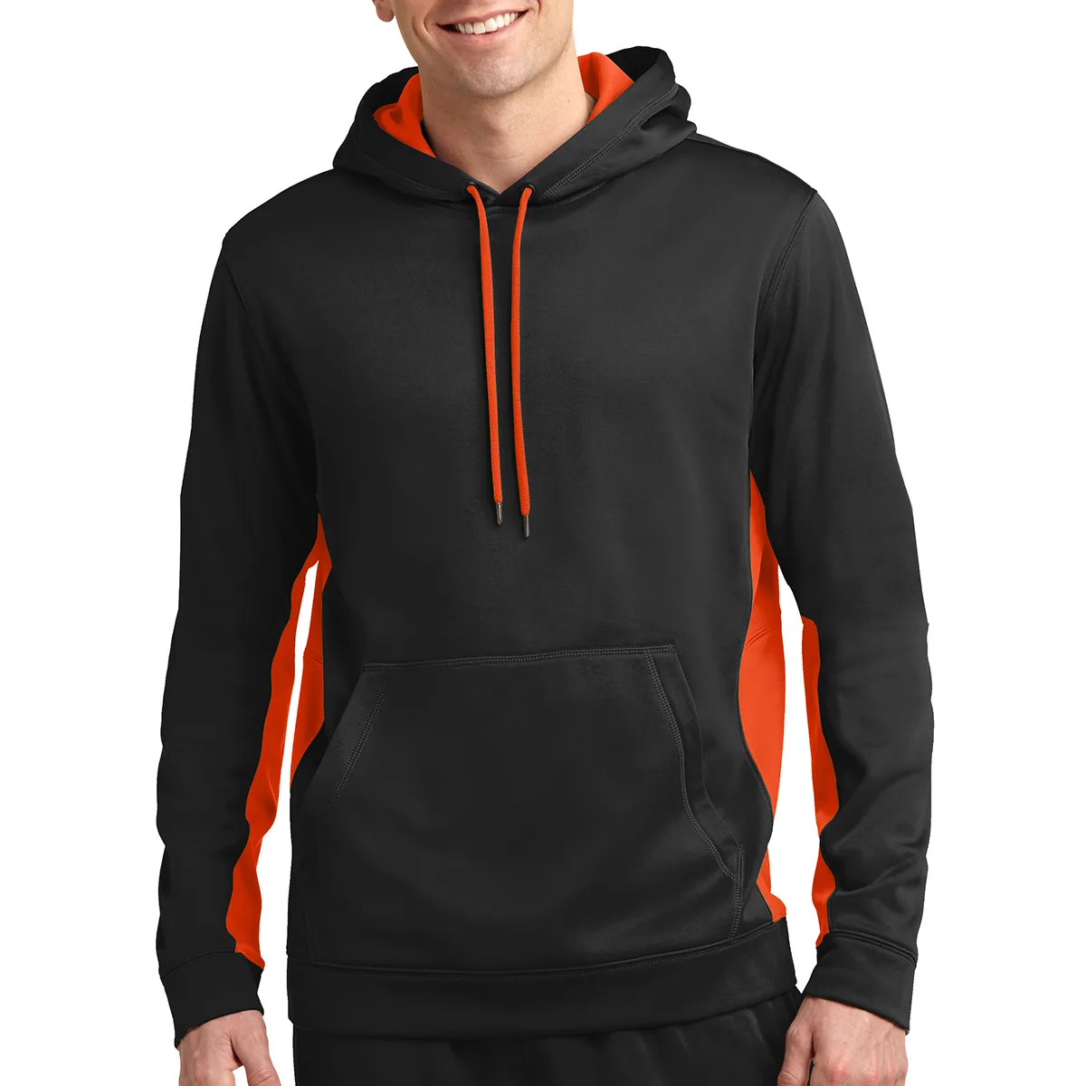 Black / deep Orange