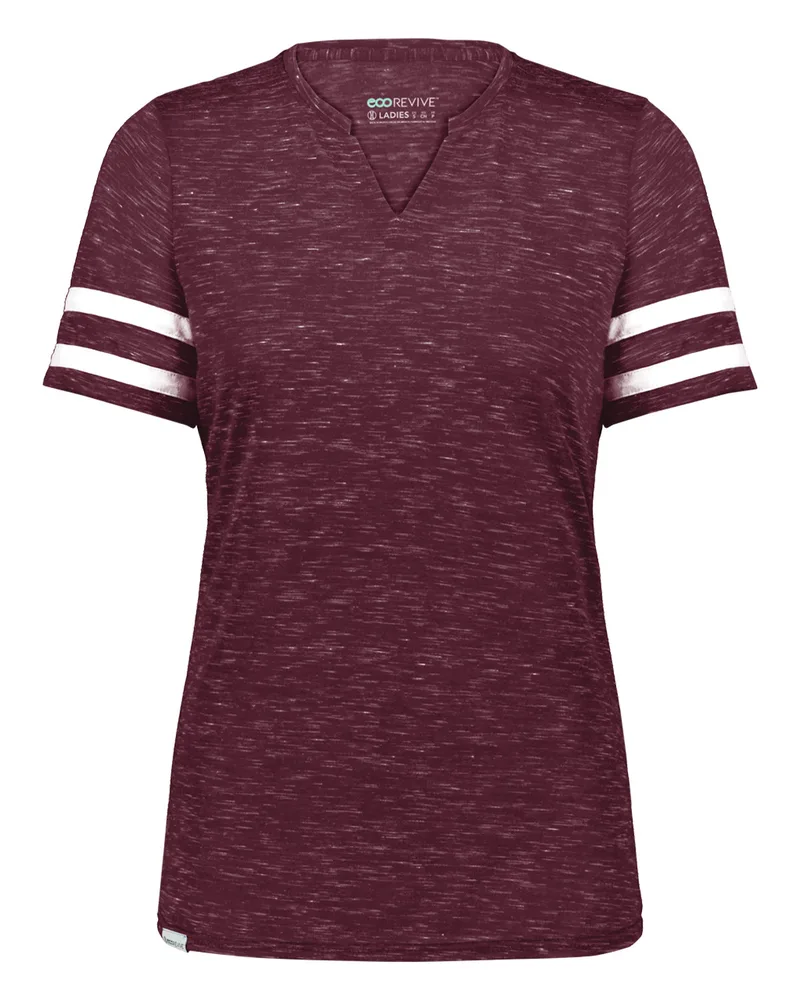 Maroon Htr/ Wht