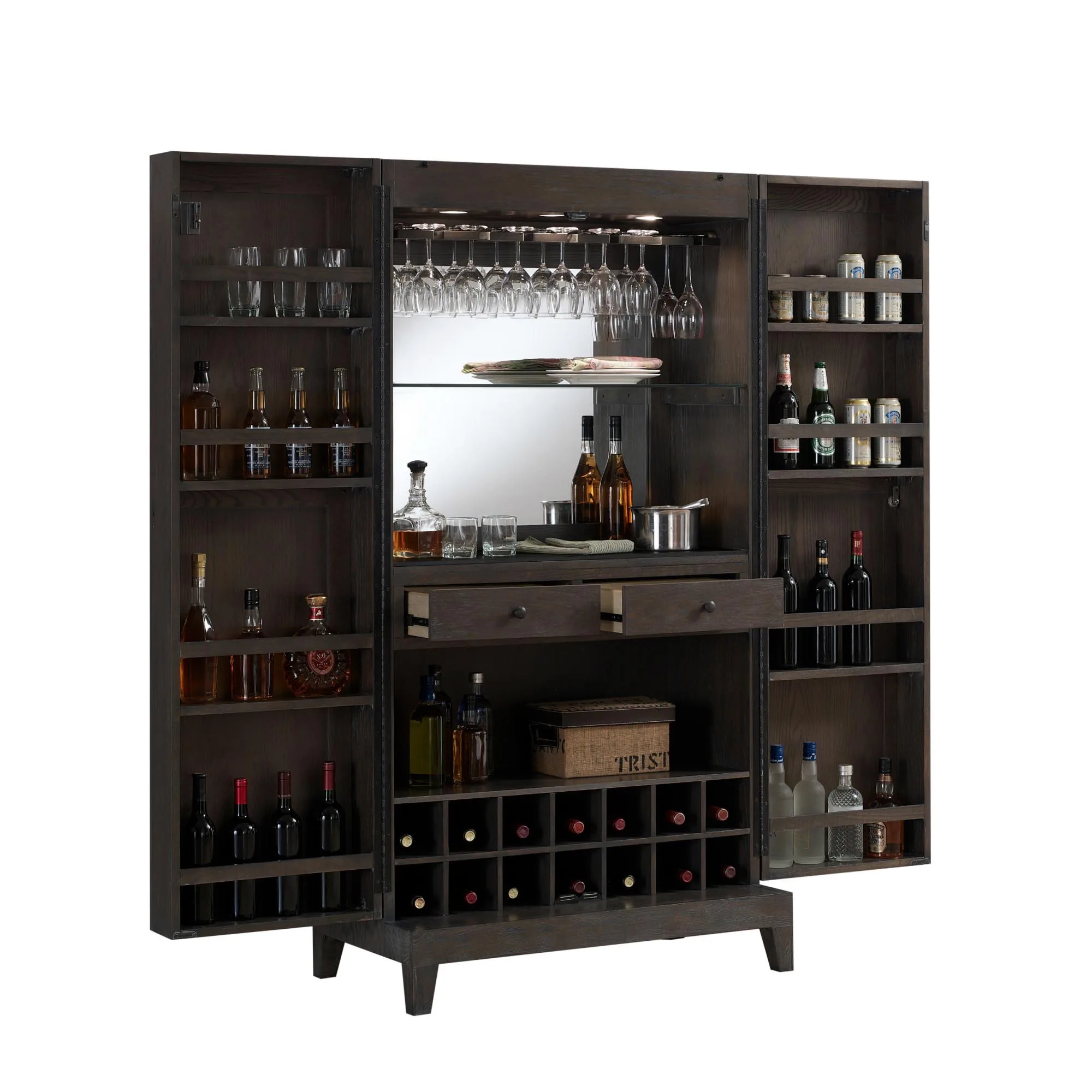 Escalade Sports American Heritage - Fairfield Wine Cabinet - Glacier