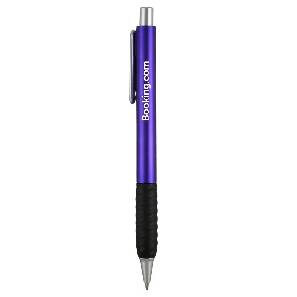 Metallic Purple Logo Front View