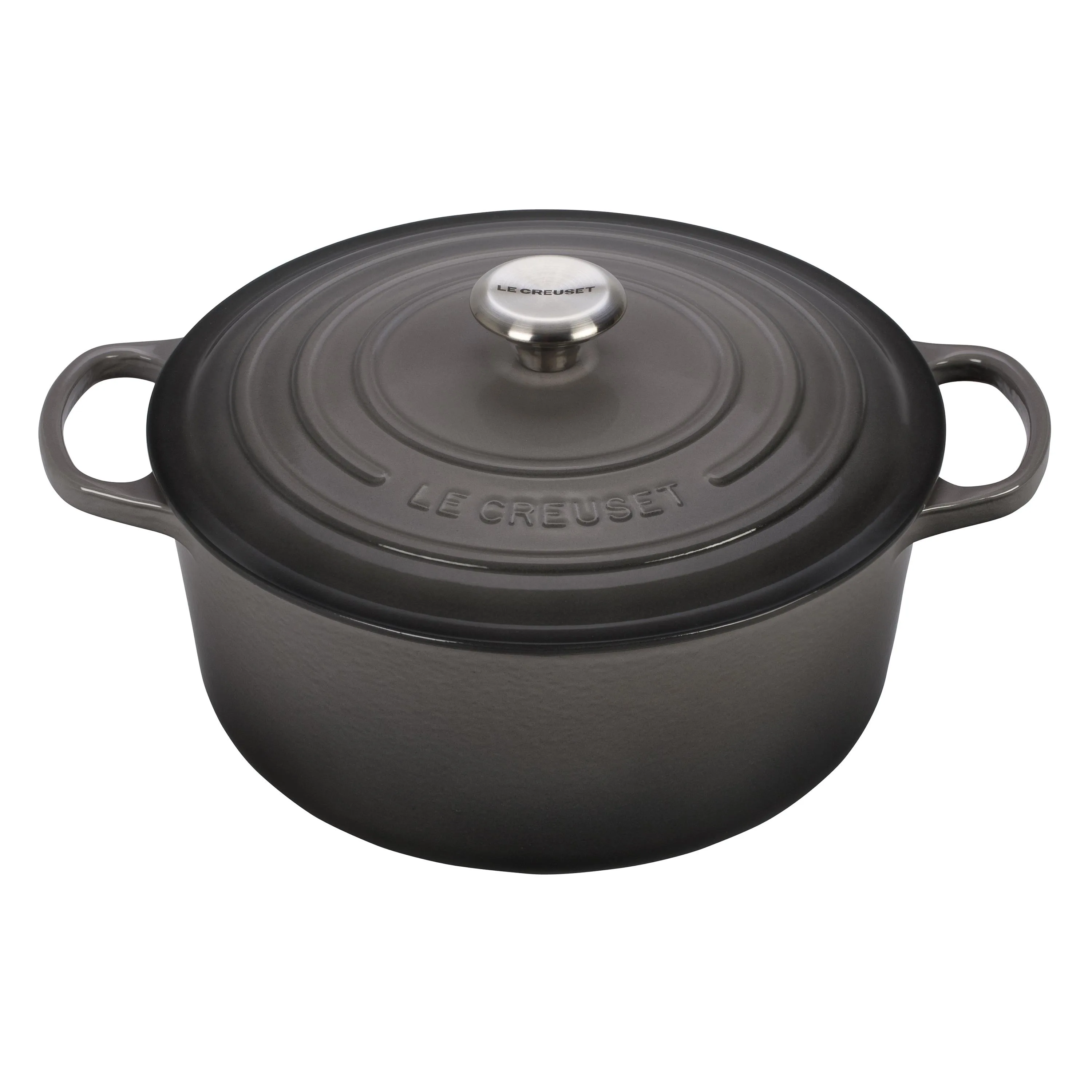 Le Creuset 7.25Qt Signature Cast Iron Round Dutch Oven Oyster