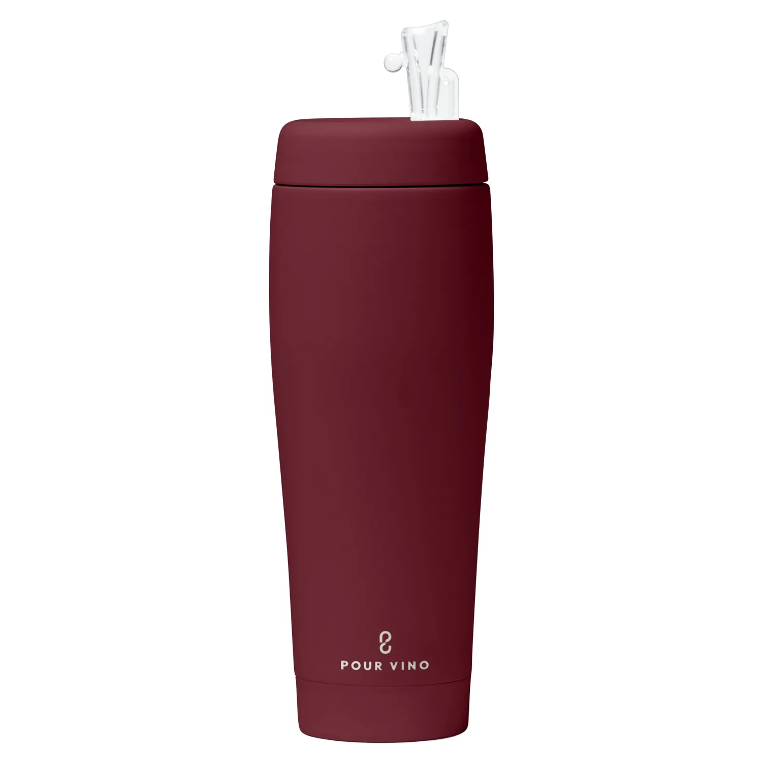 Pour Caddy® Pour Vino 29 oz Insulated Tumbler with aerating pour spout view 3