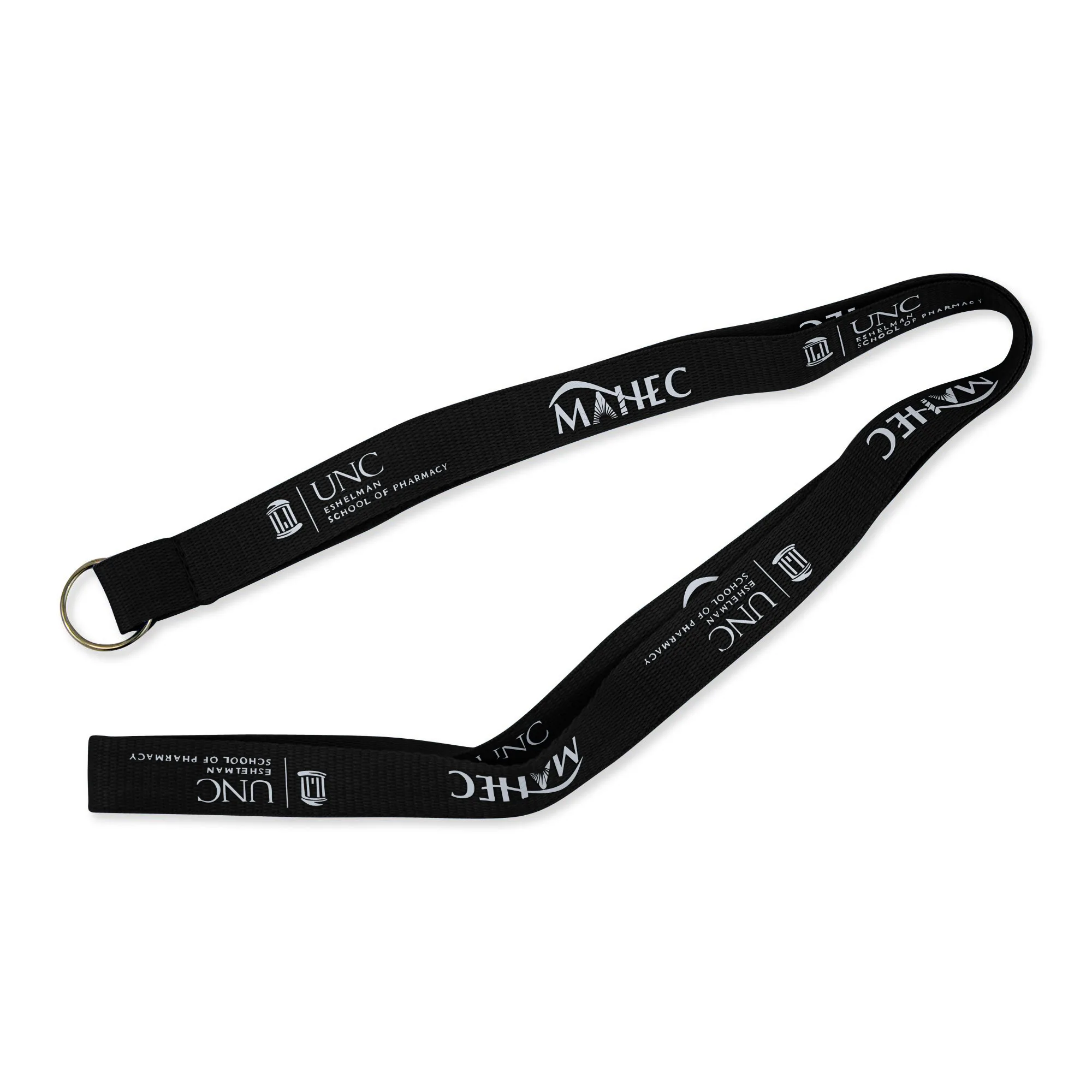 Polyester Lanyard (36"x5/8") Screen Printed view 3