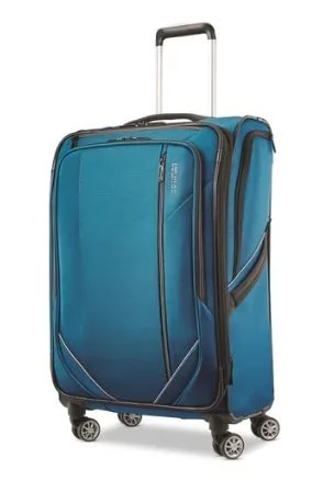 Samsonite® American Tourister® Zoom Turbo 24" Spinner Suitcase (Teal Blue)